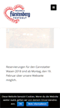 Mobile Screenshot of fuerstenbergzelt.de